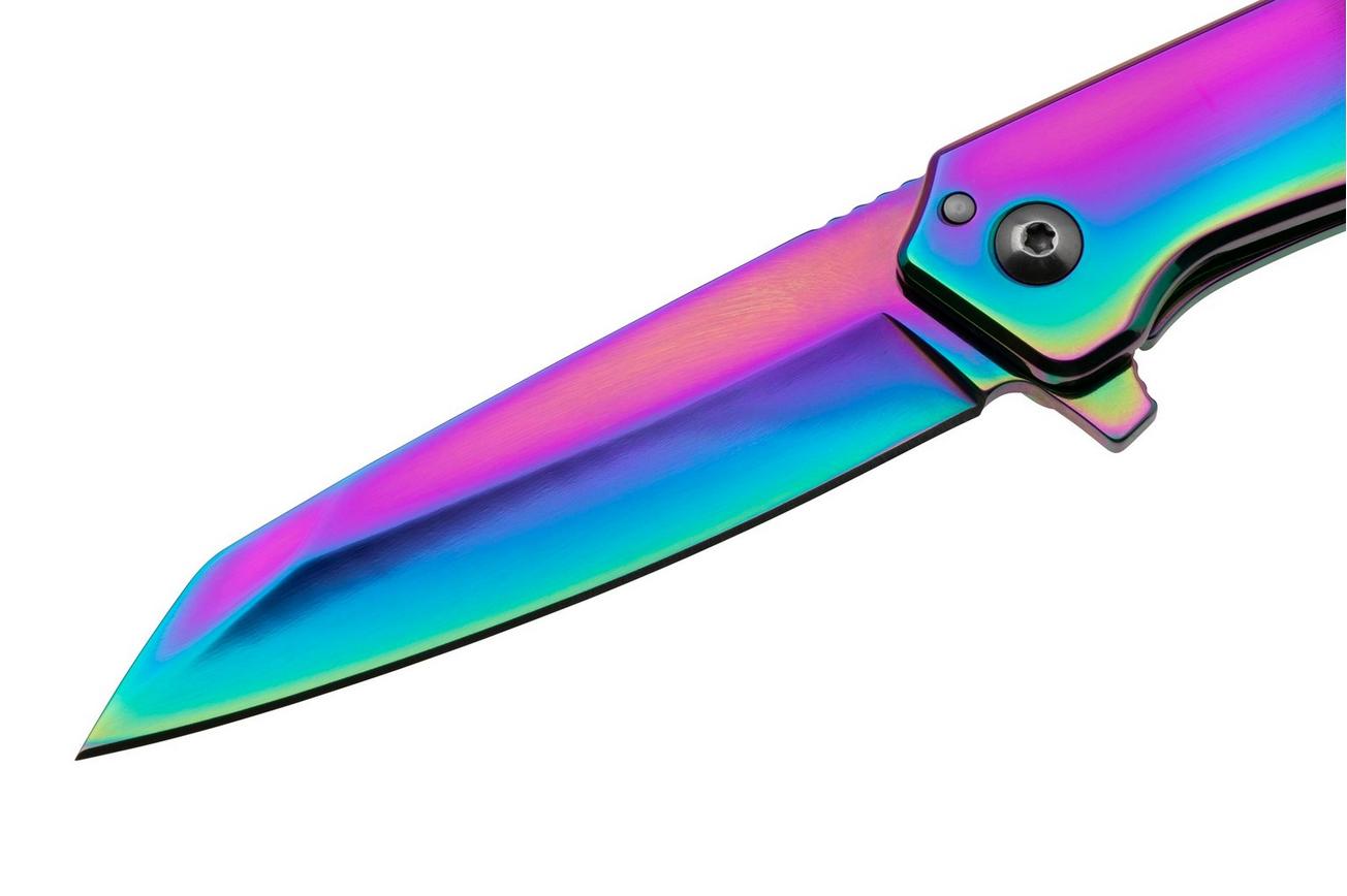 Kershaw Misdirect Rainbow 1365RBW, 4Cr14, Stainless Steel, zakmes