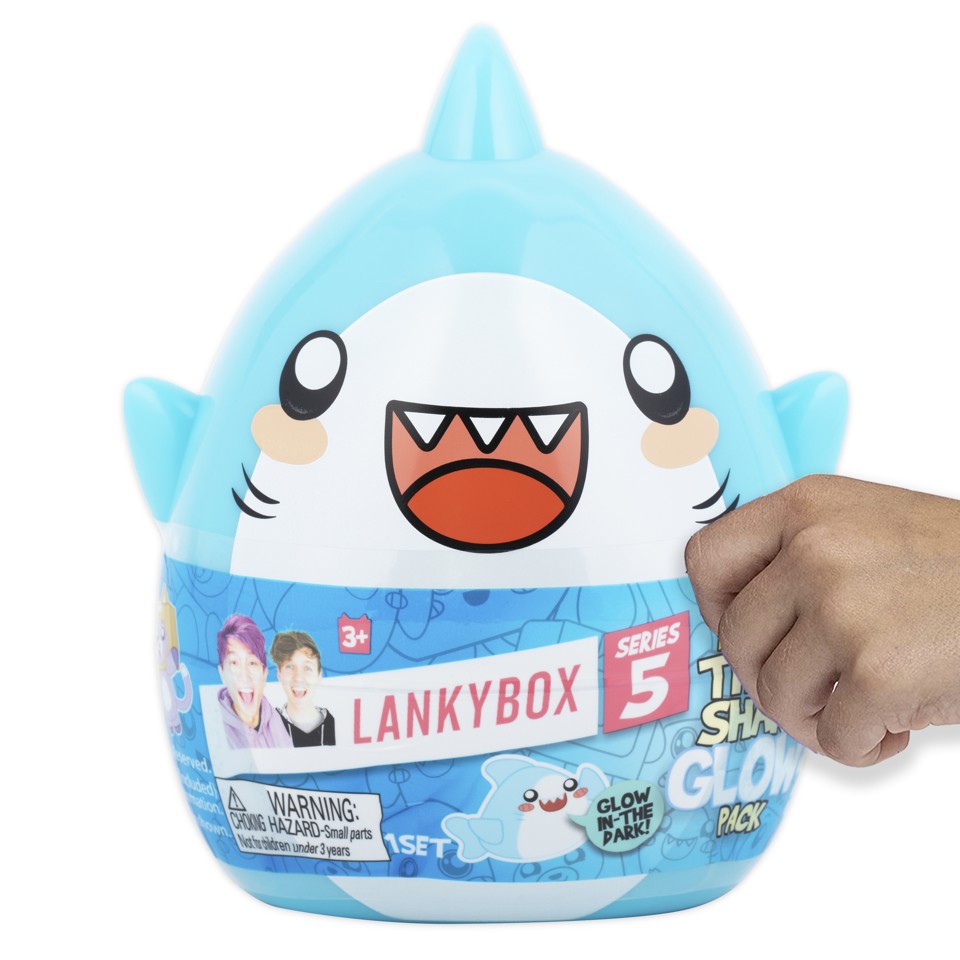 Lankybox - Thicc Shark Glow Pack