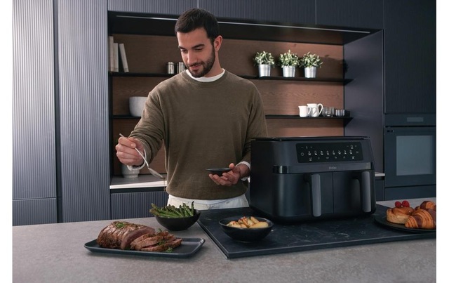 Haier Heissluftfritteuse »HAF3AD 21 11,5 l« Doppel-Heissluftfritteuse