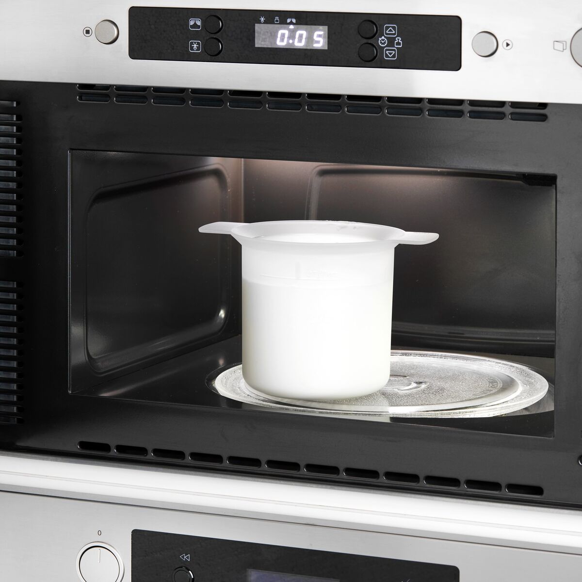 Kefir og Yoghurt Maker, hvit/blå