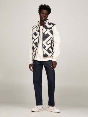 Colete acolchoado TH Warm Monogram New York