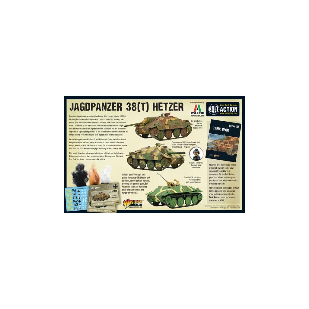 Bolt Action - Jagdpanzer 38(T) Hetzer
