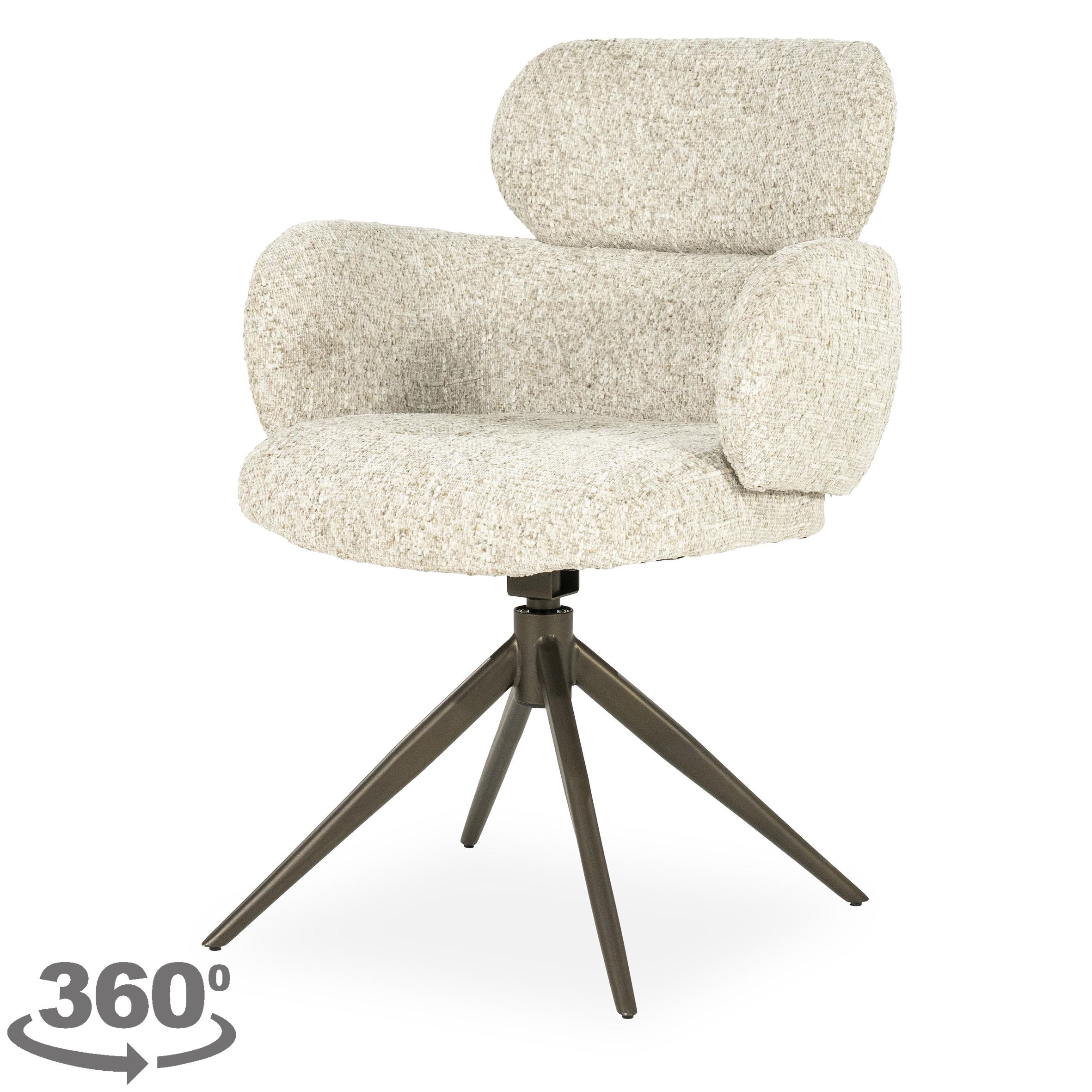 Eetkamerstoel Beige 96502 Darcio B62 x D66.5 x H87 cm