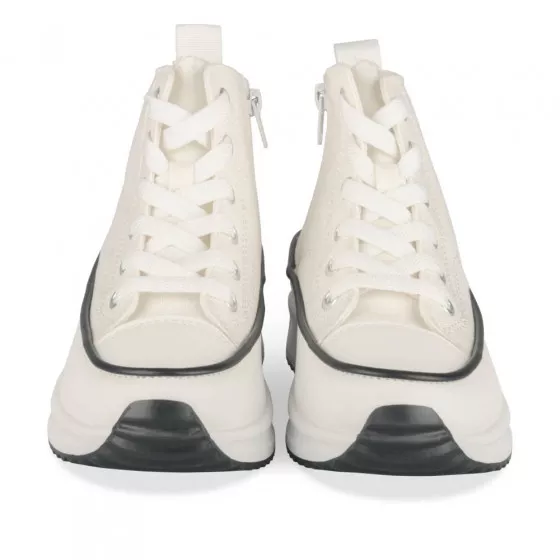 Baskets BLANC LOVELY SKULL