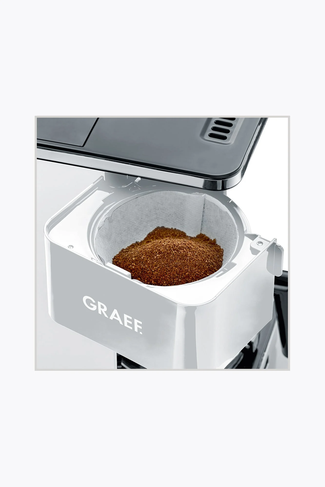 Graef Filterkaffeemaschine FK401, Weiß