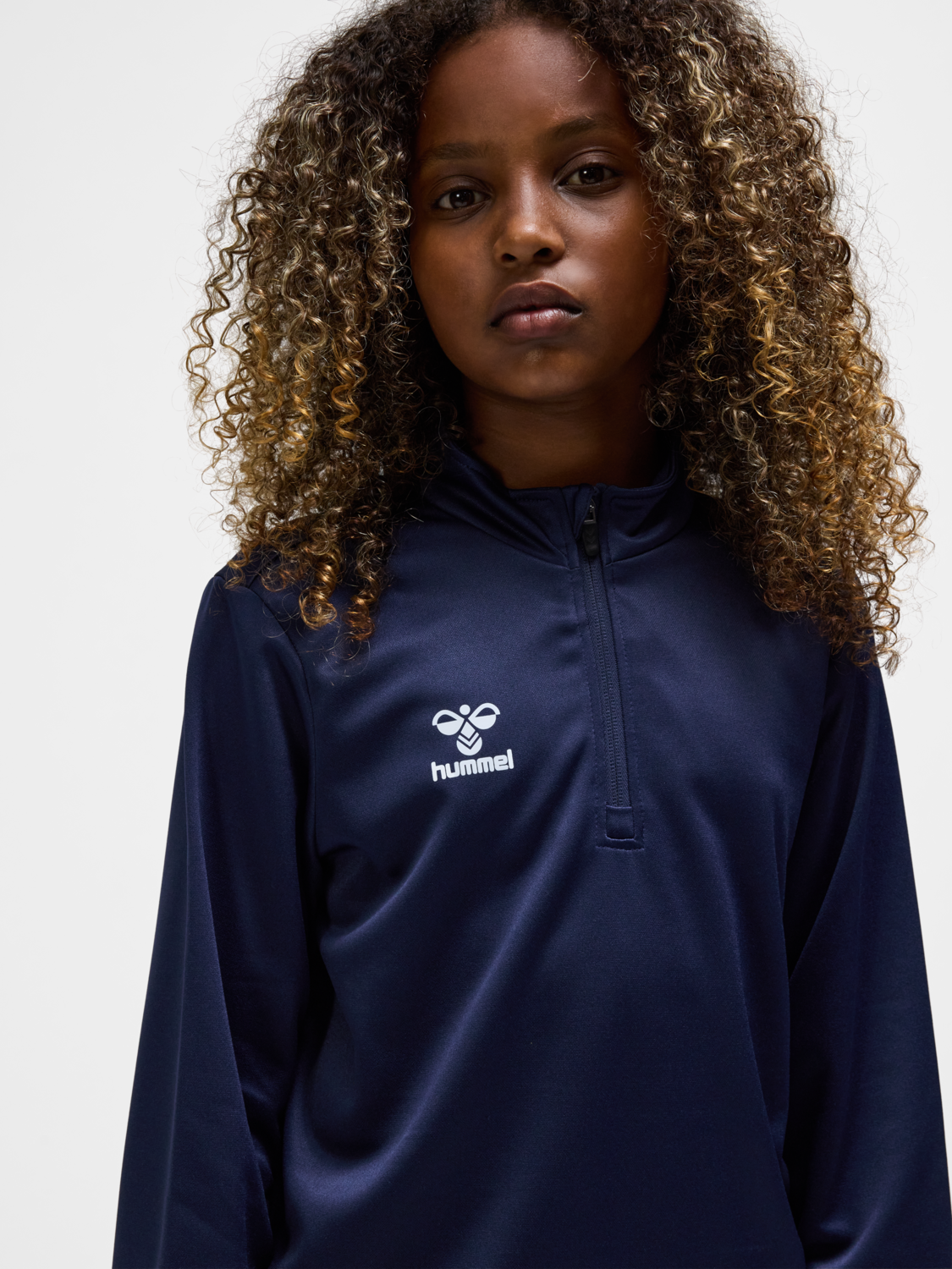 hmlESSENTIAL HALF-ZIP KIDS