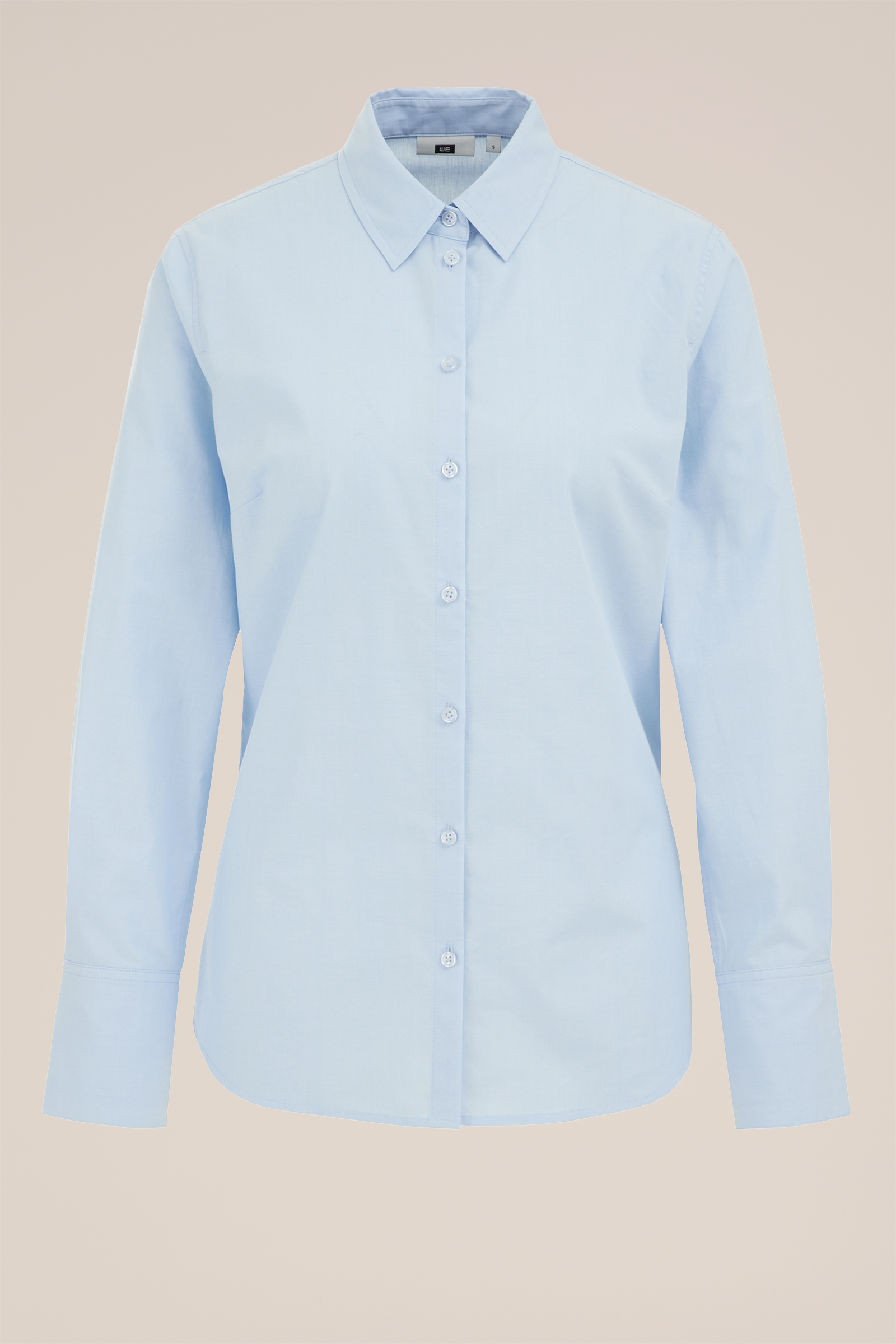 overhemdblouse WE Fashion Lichtblauw