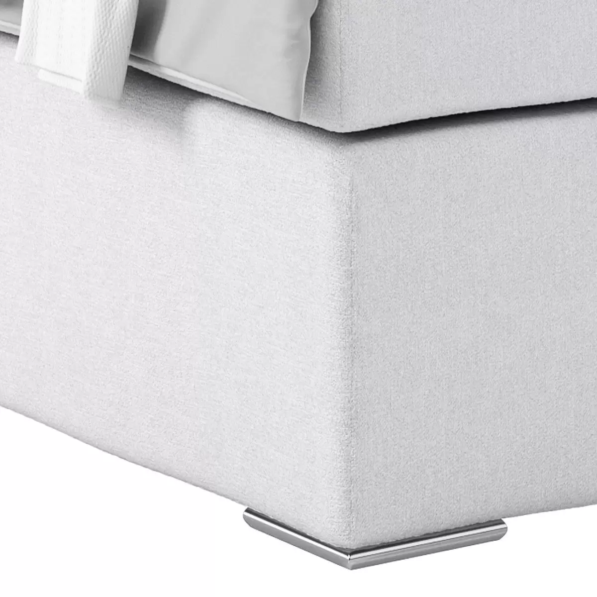 Boxspringbett Nero 160 x 200 blau,grau