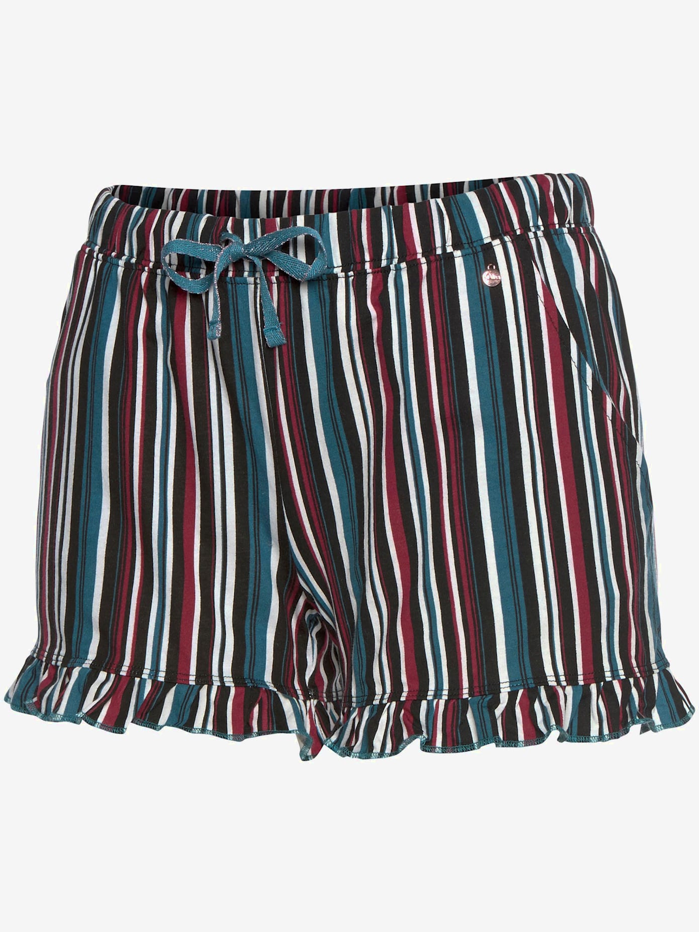 Short de nuit short à motifs