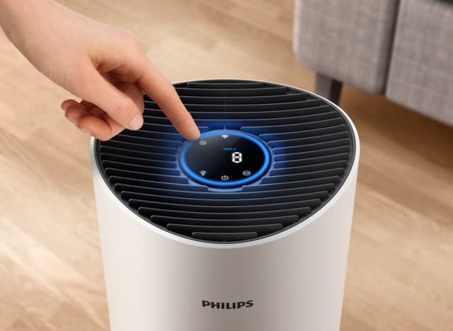 Philips luftrenser i 1000i-serien AC1715/10 (hvid/sort)