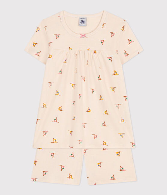 Pyjama short imprimé animal en coton enfant