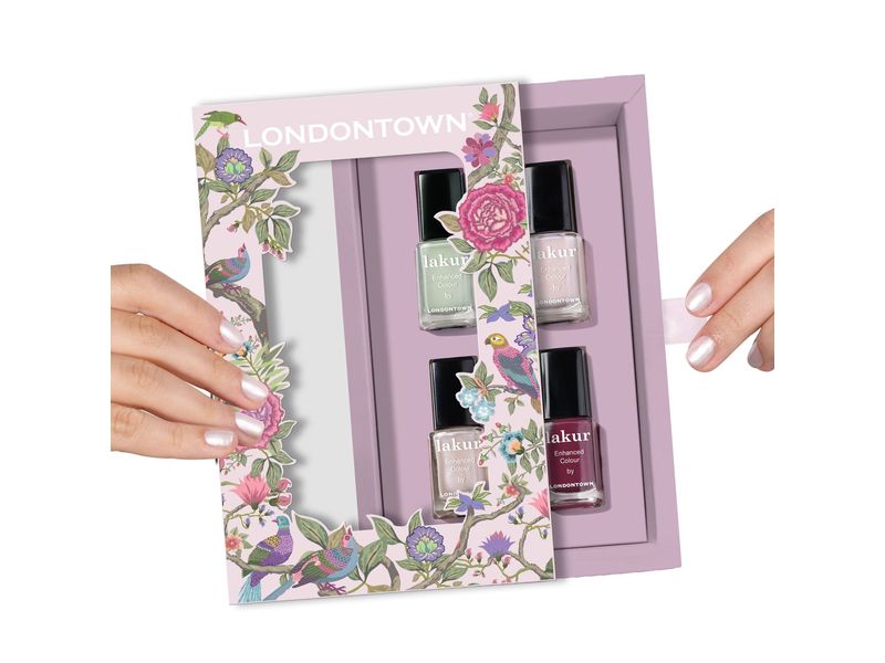 Londontown Nagellack Spring Fling Set 4 x 12 ml Veganer 20  Free Nagellack mit Vitamincocktail