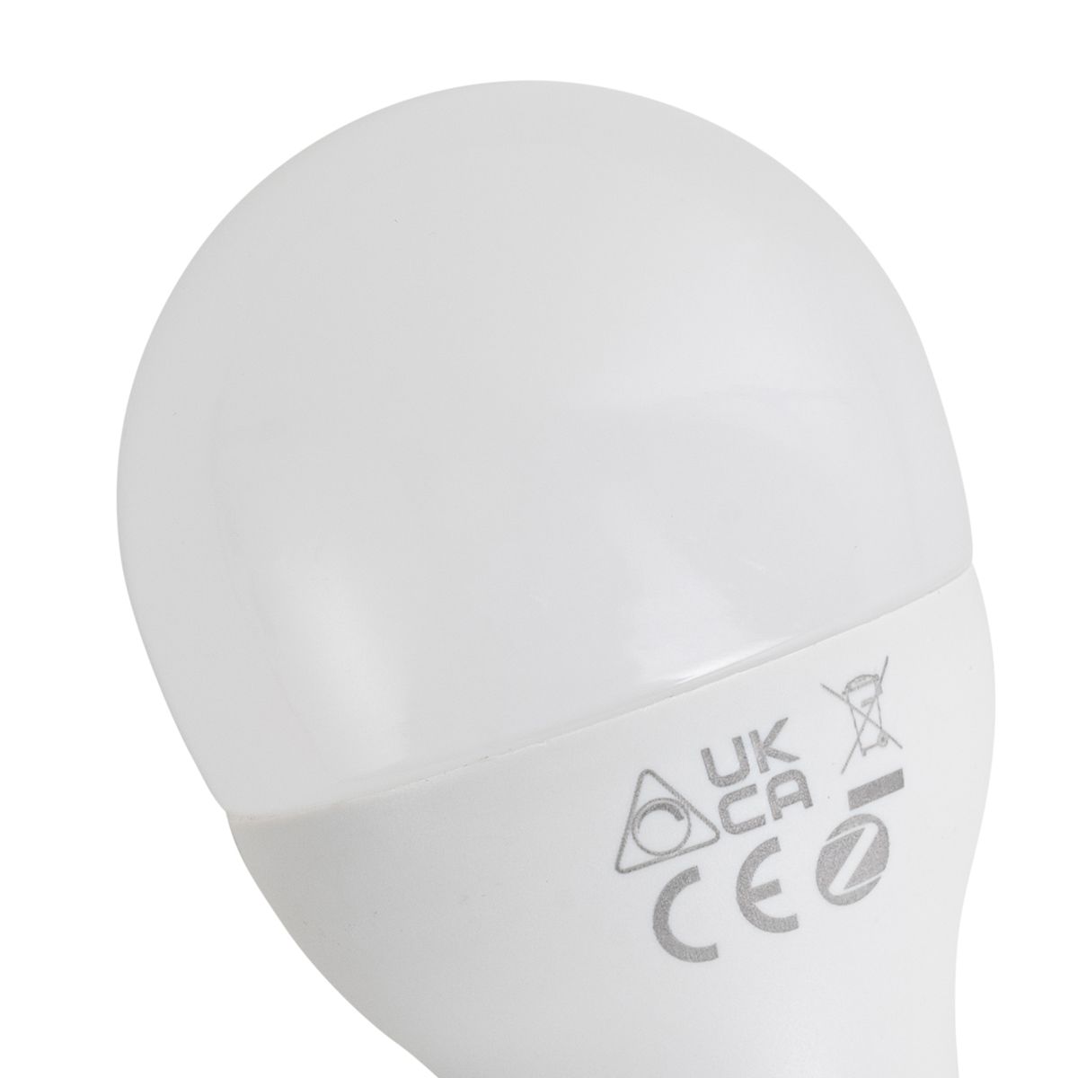 Set van 5 Smart E14 dimbare LED lampen G45 opaal 4.9W 470 lm 2700-6500K
