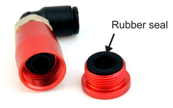 FUMPA BIKE PUMP Ersatzdichtungen  schwarz