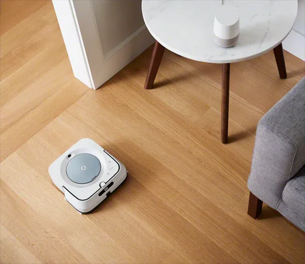 iRobot Braava jet m6 Robotgulvvasker - Hvid og Blå