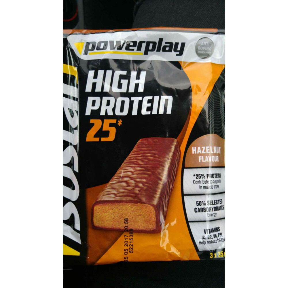 Isostar High Protein 25 Hazelnoot 3-Pack105 gr