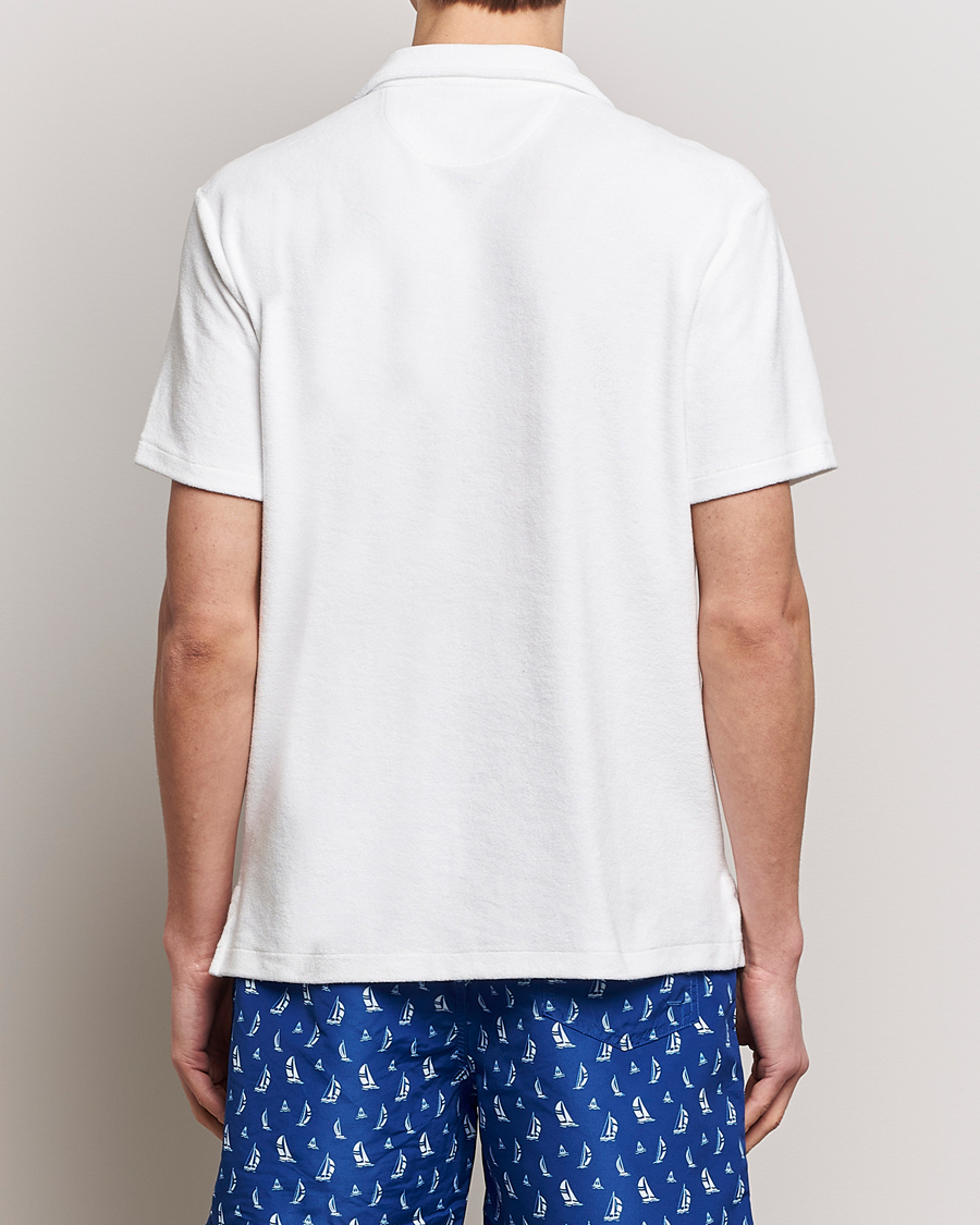 Polo Ralph Lauren Cotton Terry Short Sleeve White