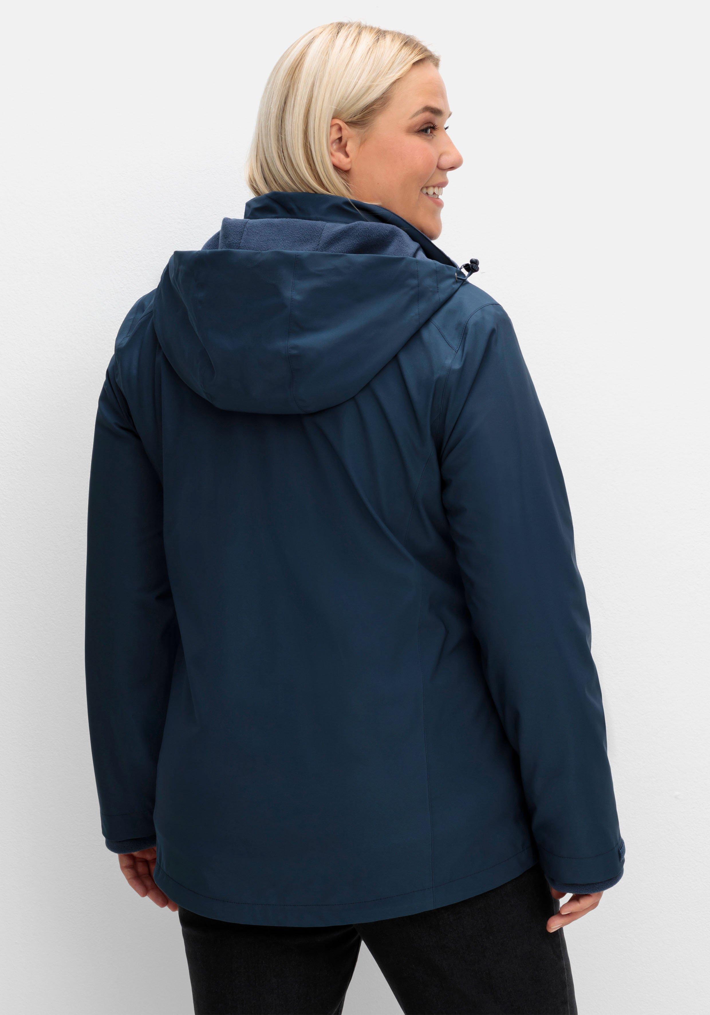 3-in-1-Winterjacke mit Fleece-Innenjacke