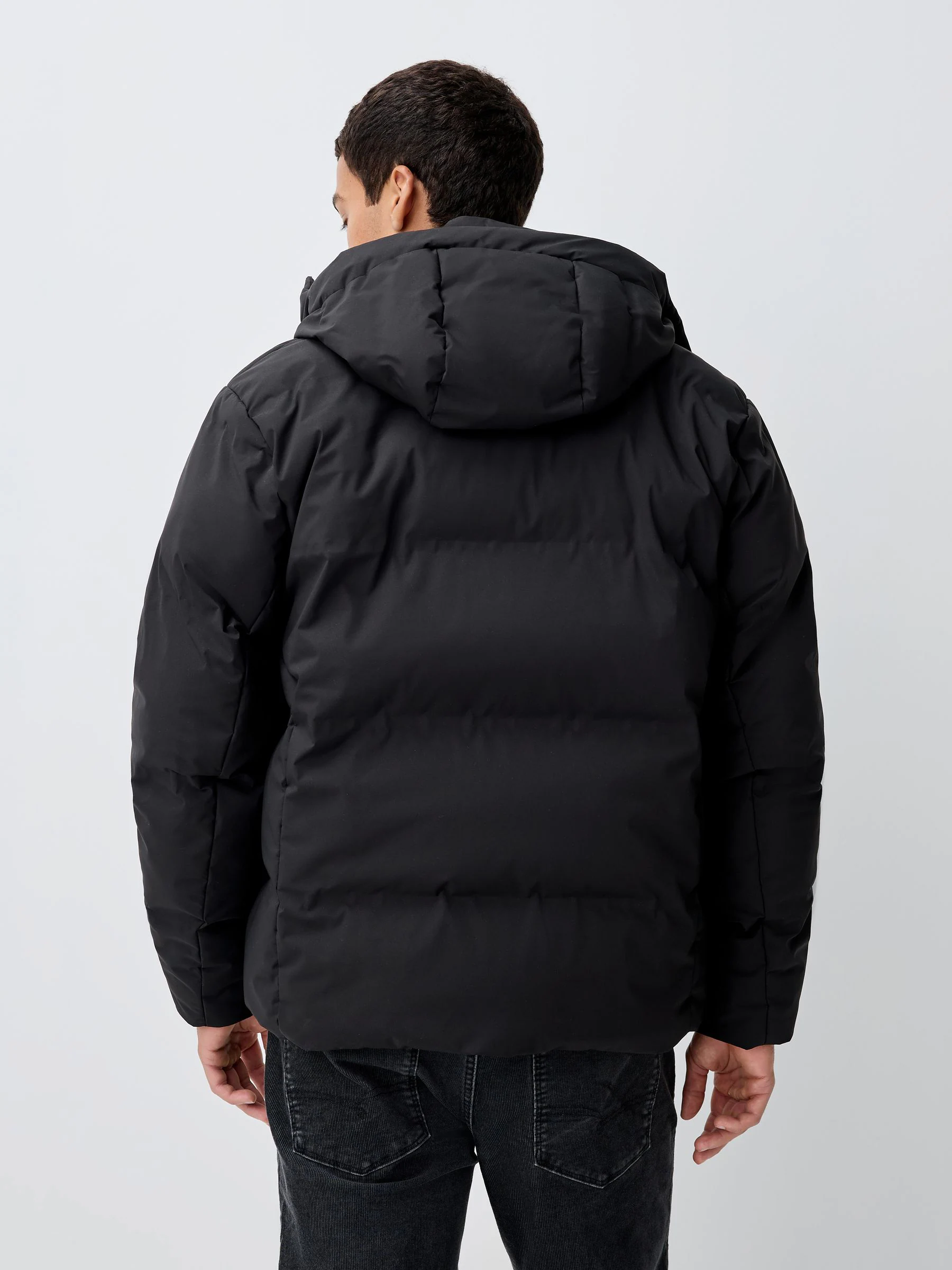 Zwart - Standaard lengte - ThermoGen Shower Resistant Puffer Jacket