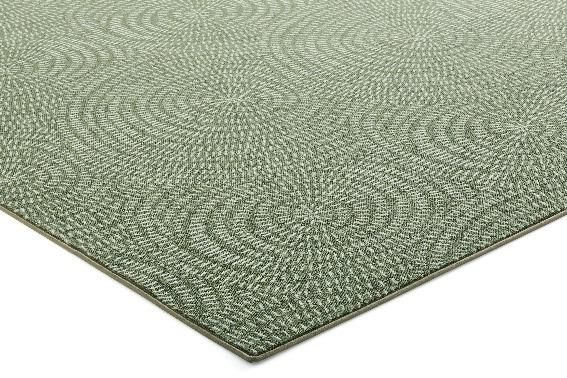 Vloerkleed Nature Green Swirl FloorArt  | Brinker