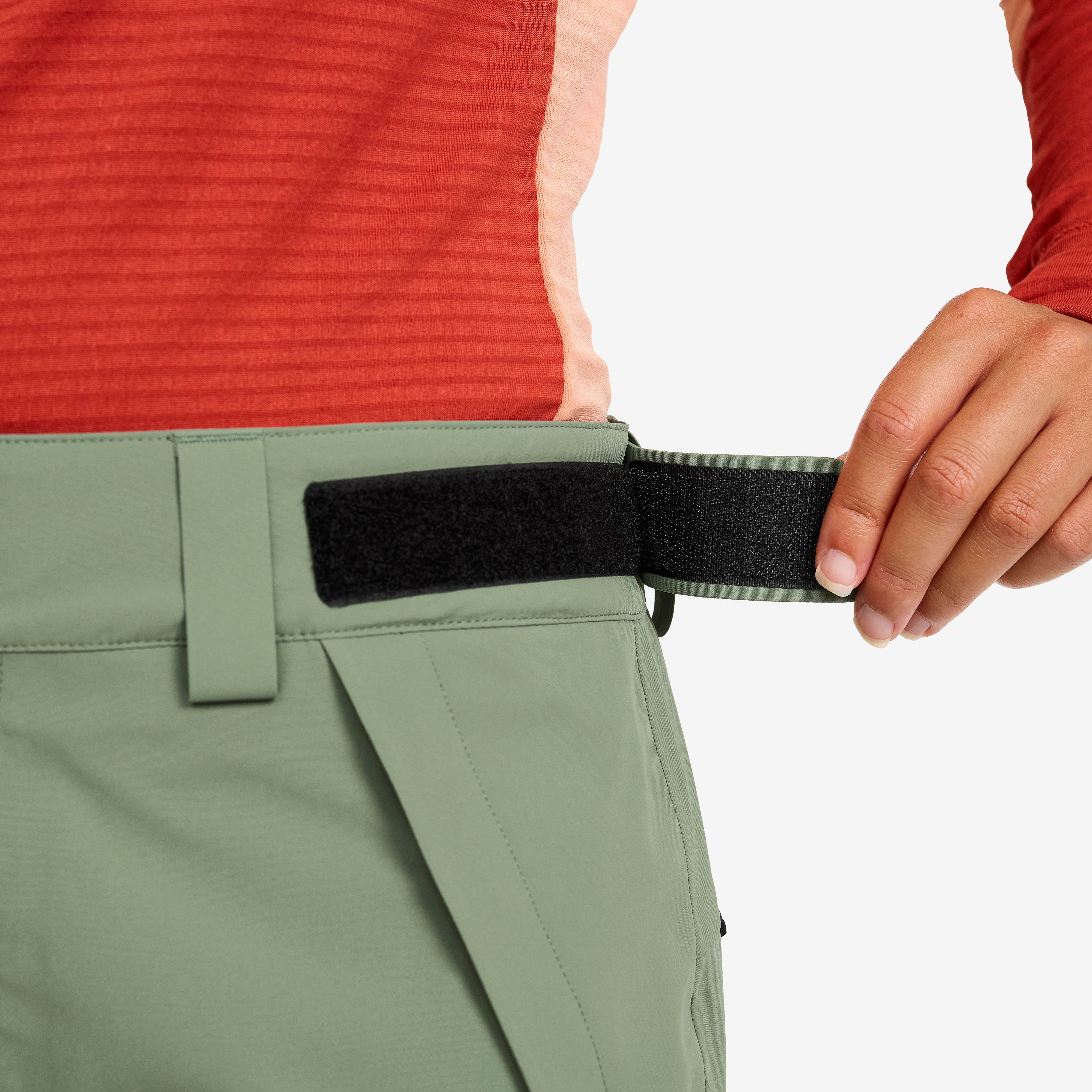 Cloud 3L Shell Pants Dame Dusty Green