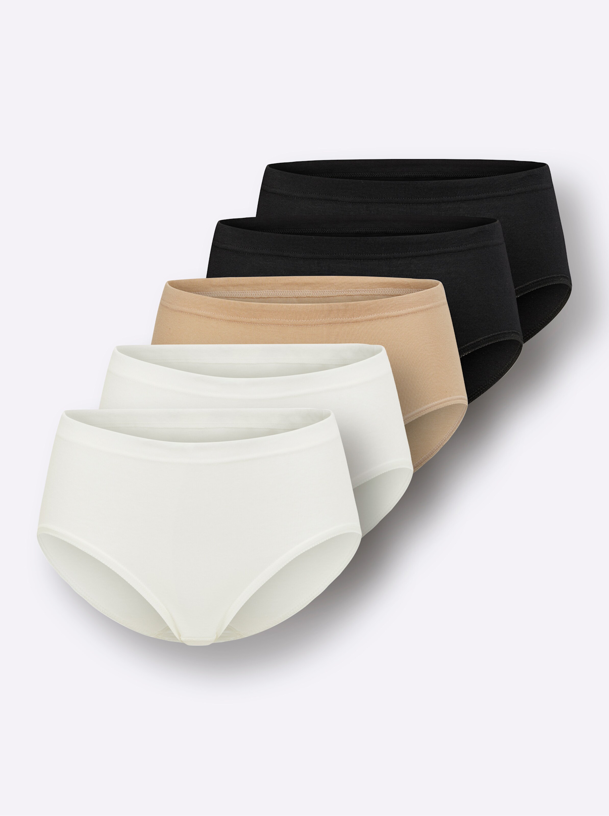 Speidel Slip in 1x beige, 2x champagner, 2x schwarz