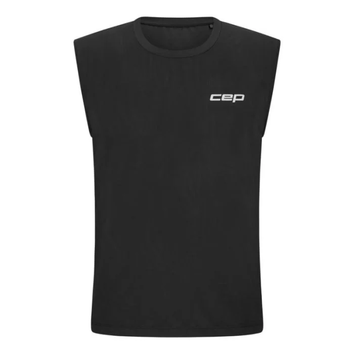 CEP Herre Singletter Core Run Sleeveless Tee Sort