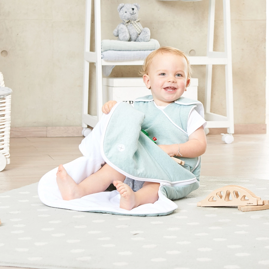 Nordic Coast Company Babyschlafsack Mint