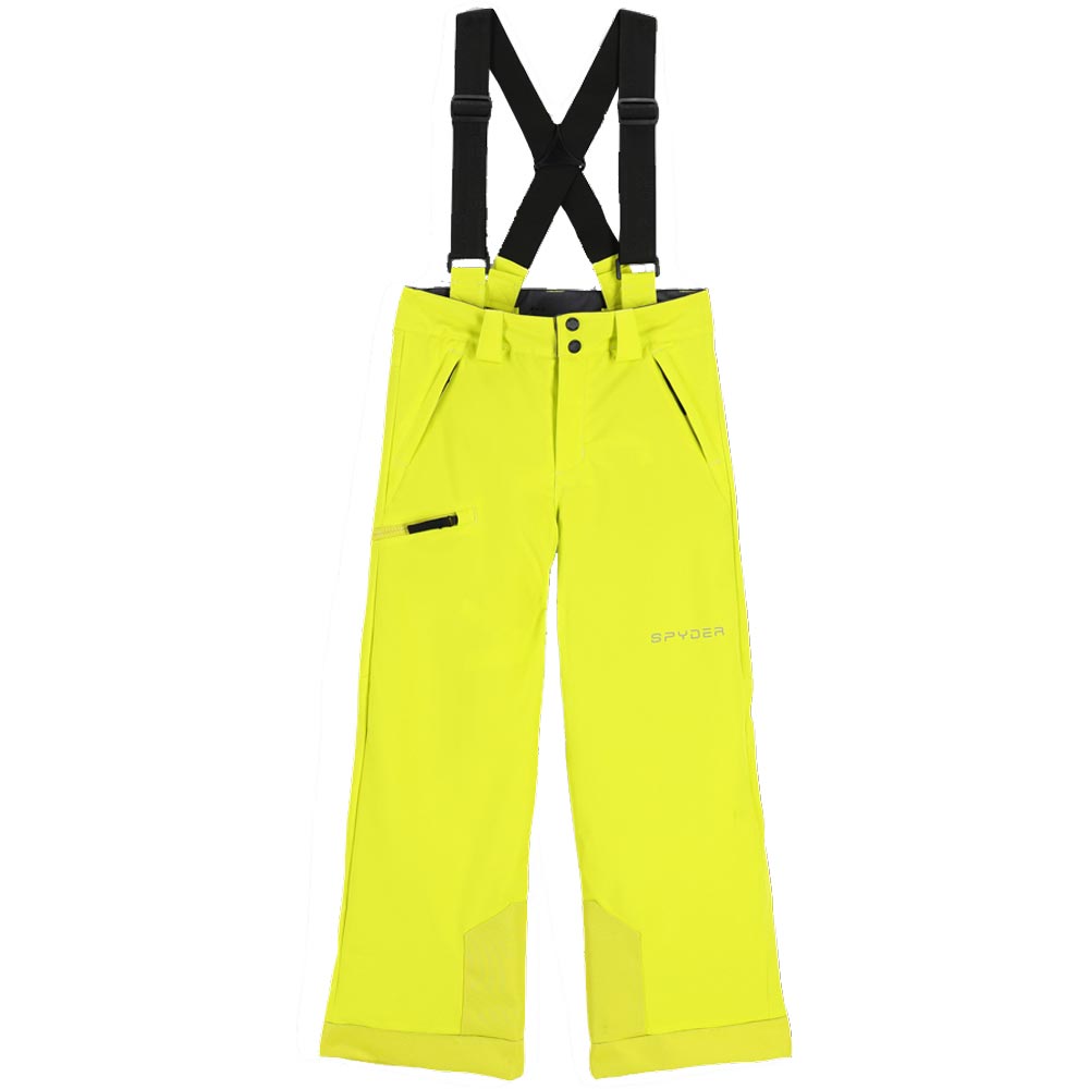 Spyder Propulsion Skihose Kinder citron