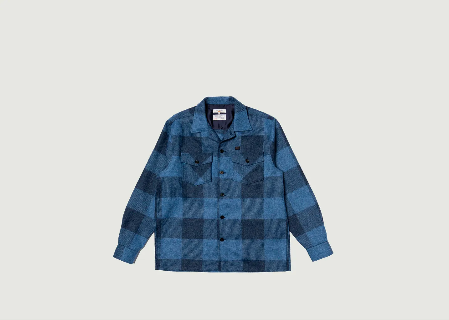 Surchemise Vincent Buffalo Carreaux Nudie Jeans