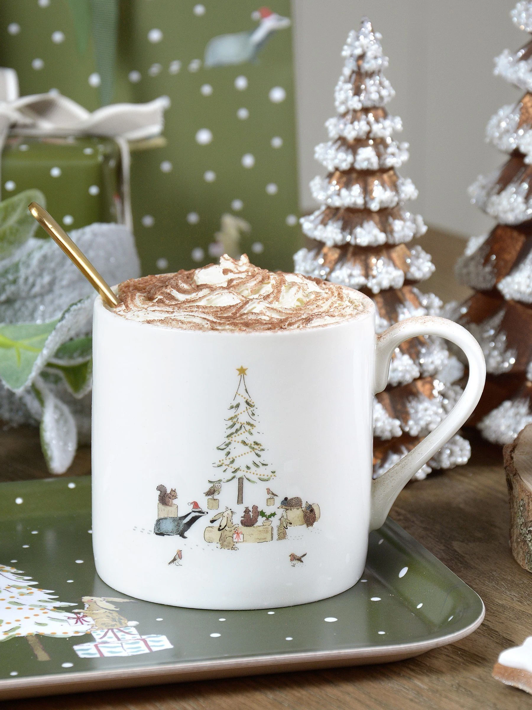 Sophie Allport Festive Forest Mug