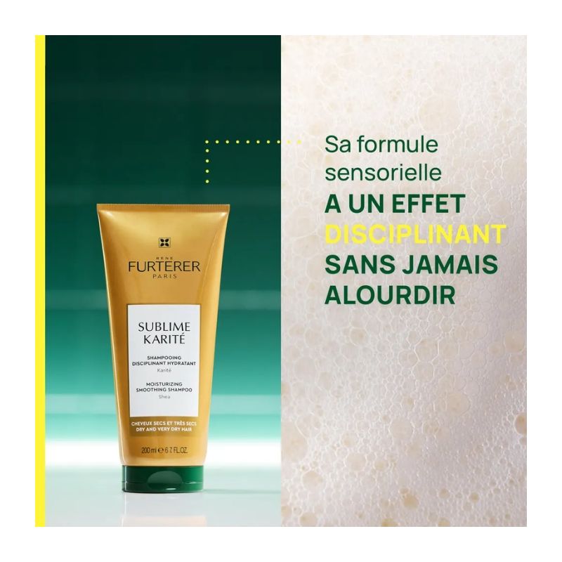 Shampooing disciplinant hydratant Sublime Karité René Furterer 500ml