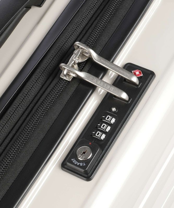 Delsey - Shadow 5.0 - Boardcase - Ivory - Polycarbonaat - 32 Liter