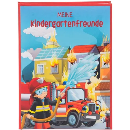 Goldbuch Kindergartenfreundebuch Feuerwehrfreunde DIN A5