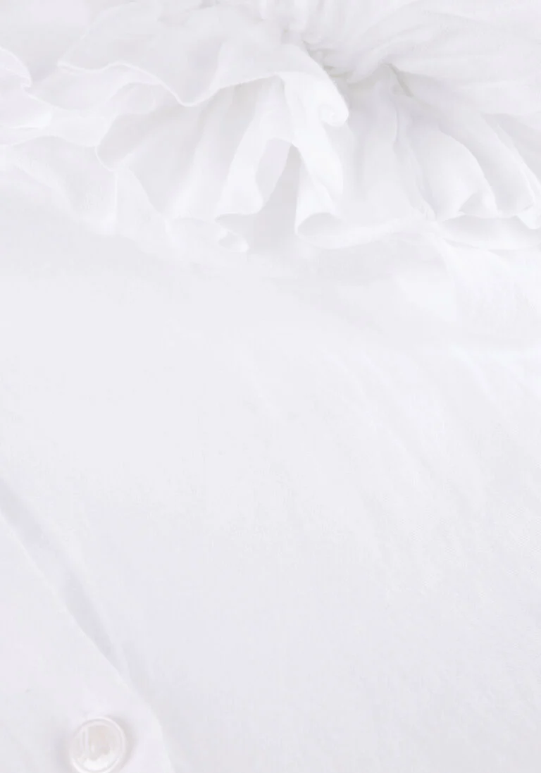 MR MOOD witte mr mood blouse mrs balon shirt