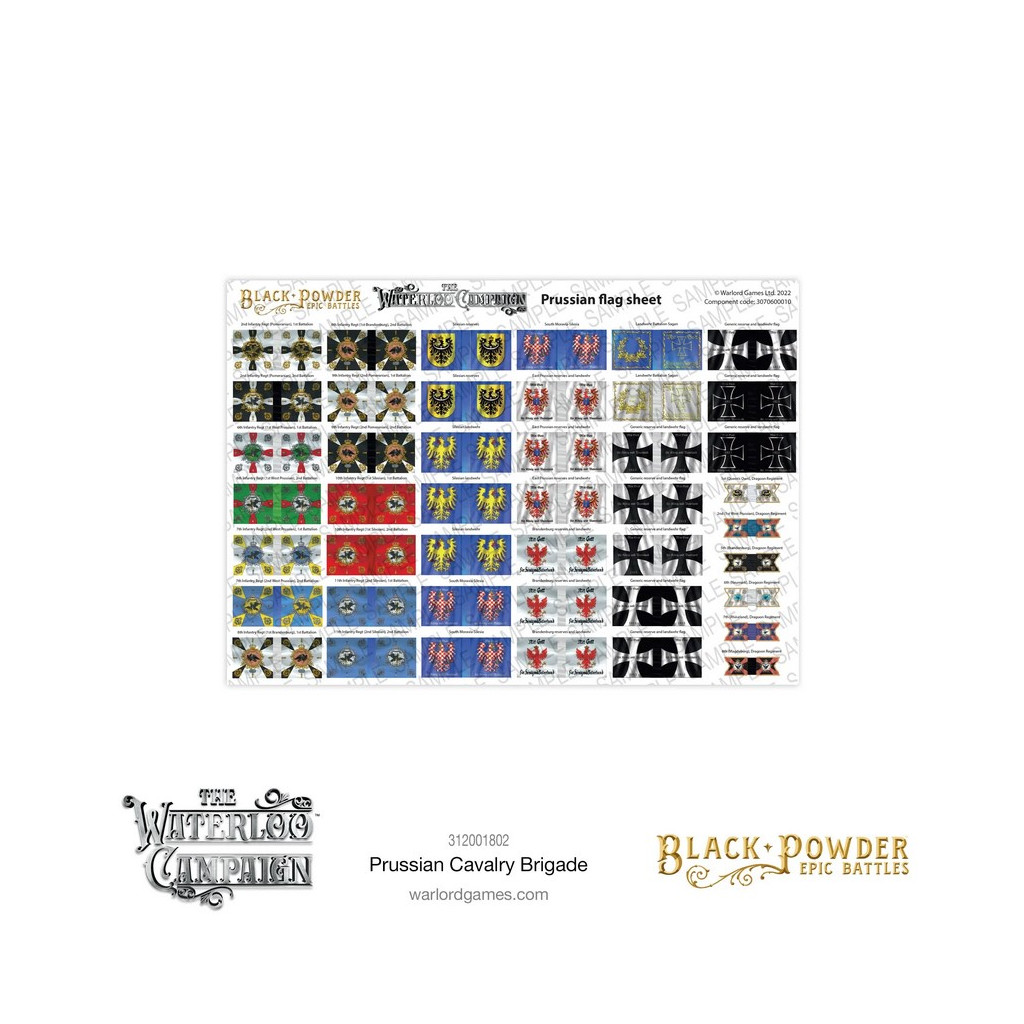 Black Powder Epic Battles : Waterloo - Prussian Cavalry Brigade