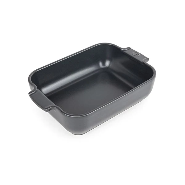 Plat four rectangulaire céramique ardoise 25 cm Peugeot