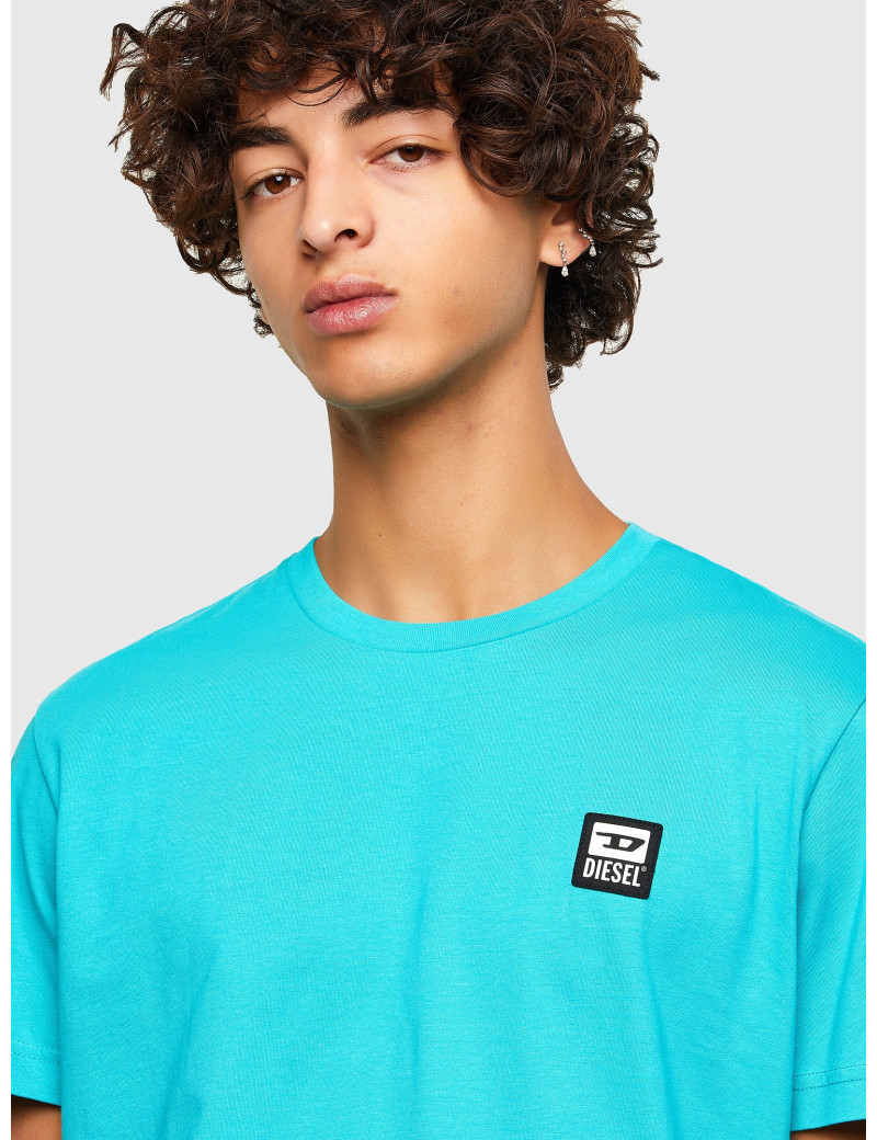 DIESEL T-SHIRT T-DIEGOS-K30 TURQUOISE