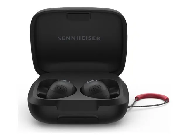 Sennheiser MOMENTUM Sport - Ægte trådløse øretelefoner med mik. - i øret - Bluetooth - aktiv støjfjerning - sort