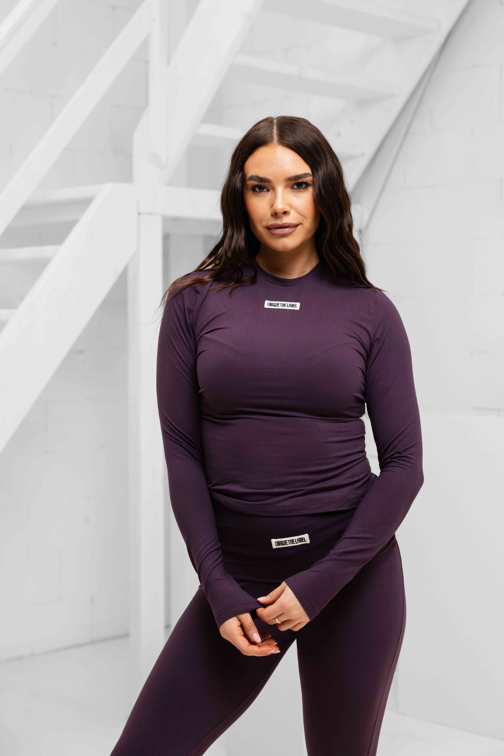 Unique The Label Nena Longsleeve Dames Paars