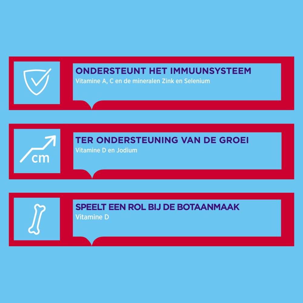 2x Dagravit Multivitamine Kids Xtra 6-12 jaar60 tabletten