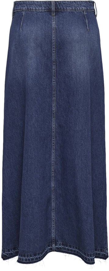 ONLY ONLCURTIS MW MAXI DNM SKIRT AZG Blå