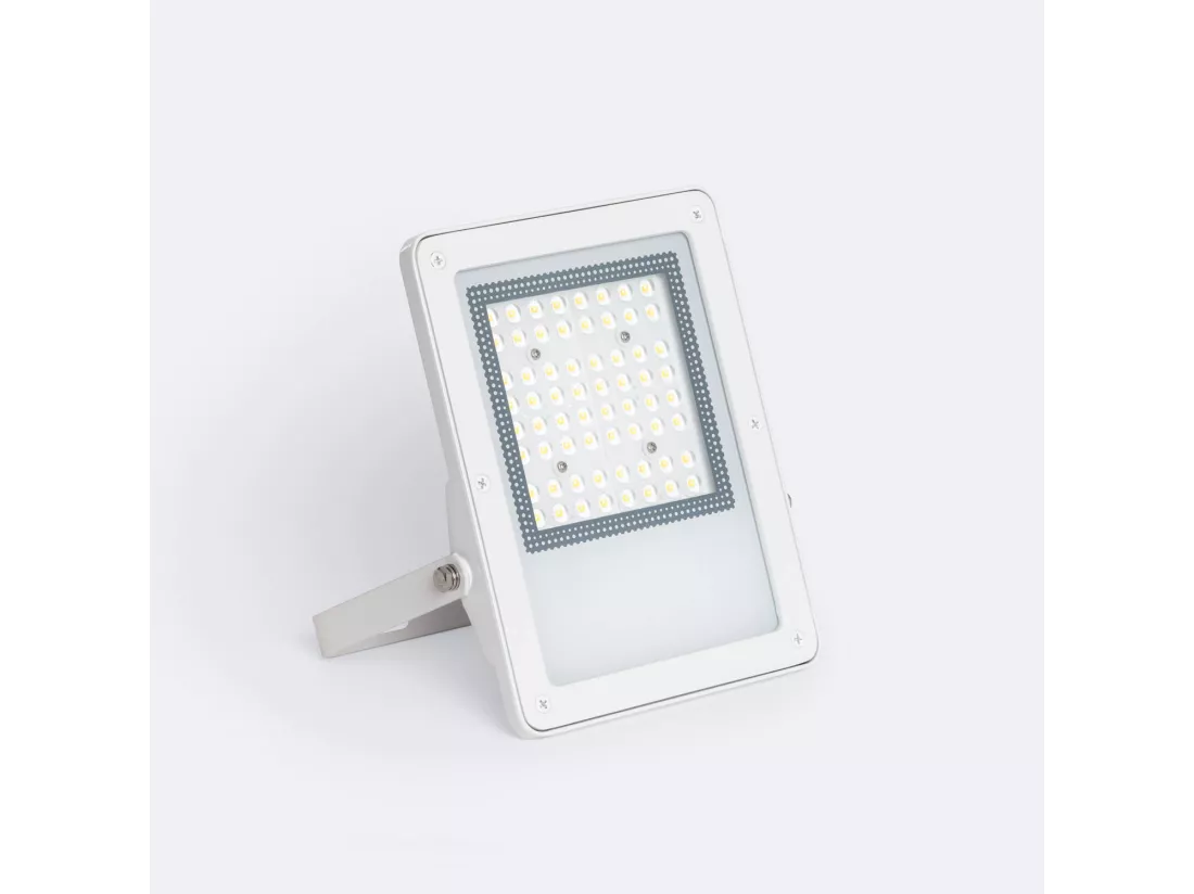 Projecteur LED 100W Dimmable 0-10V 170 lm/W IP65 ELEGANCE Slim PRO Blanc Blanc Chaud 120º 3000K