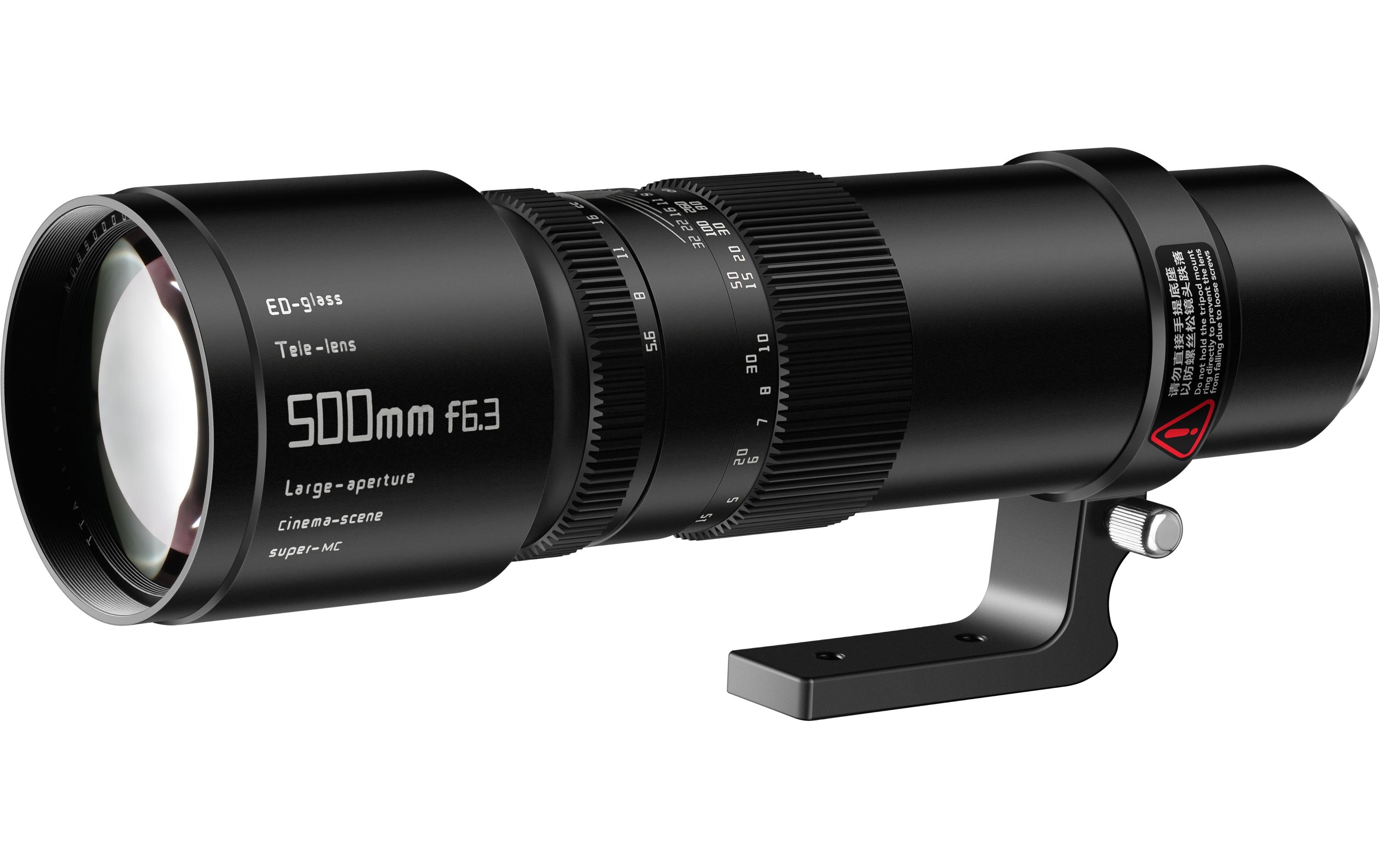 Festbrennweite 500mm F/6.3 – Sony E-Mount<br>Teleobjektiv zum Fotografieren weit entfernter Motive wie Flugzeuge, Sport, Wildtiere und mehr