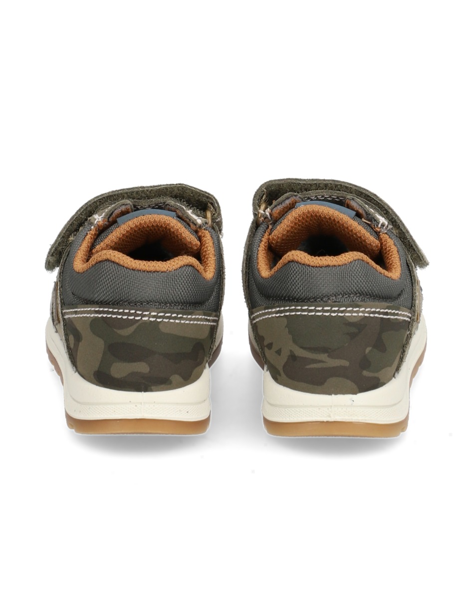 Lederkombination Sneaker