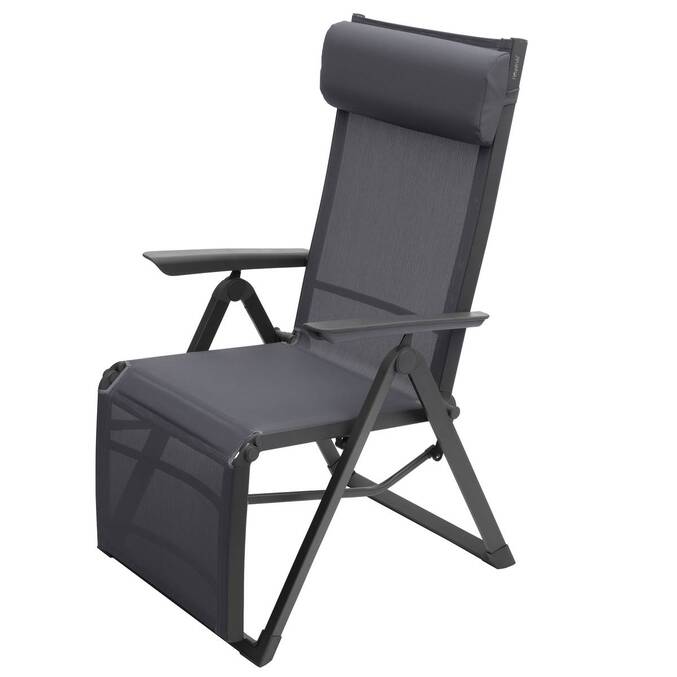 Fauteuil de jardin DECIMA Ardoise / Gris quartz