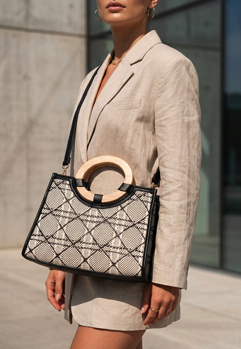 Sac à main noire Margaretta
