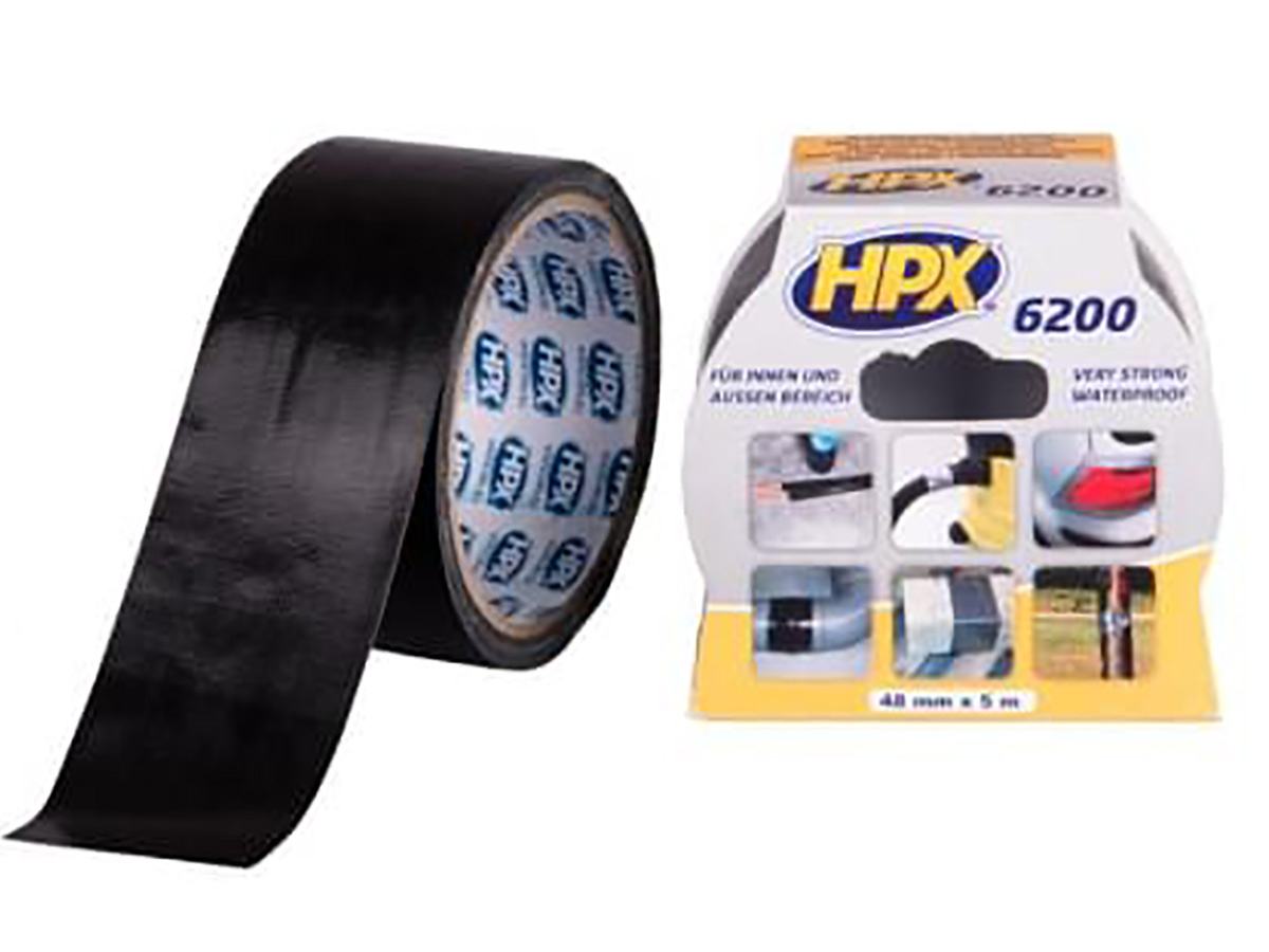 HPX 48mm x 5m pantsertape - black