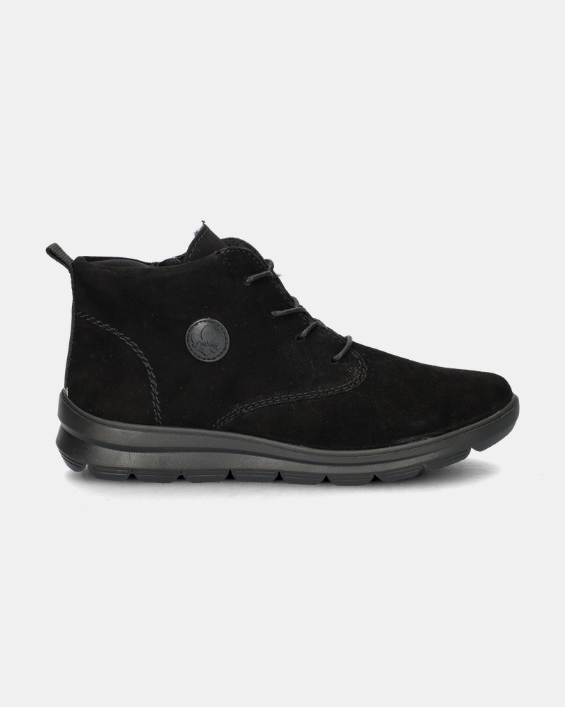 Rieker Veterboots  - zwart