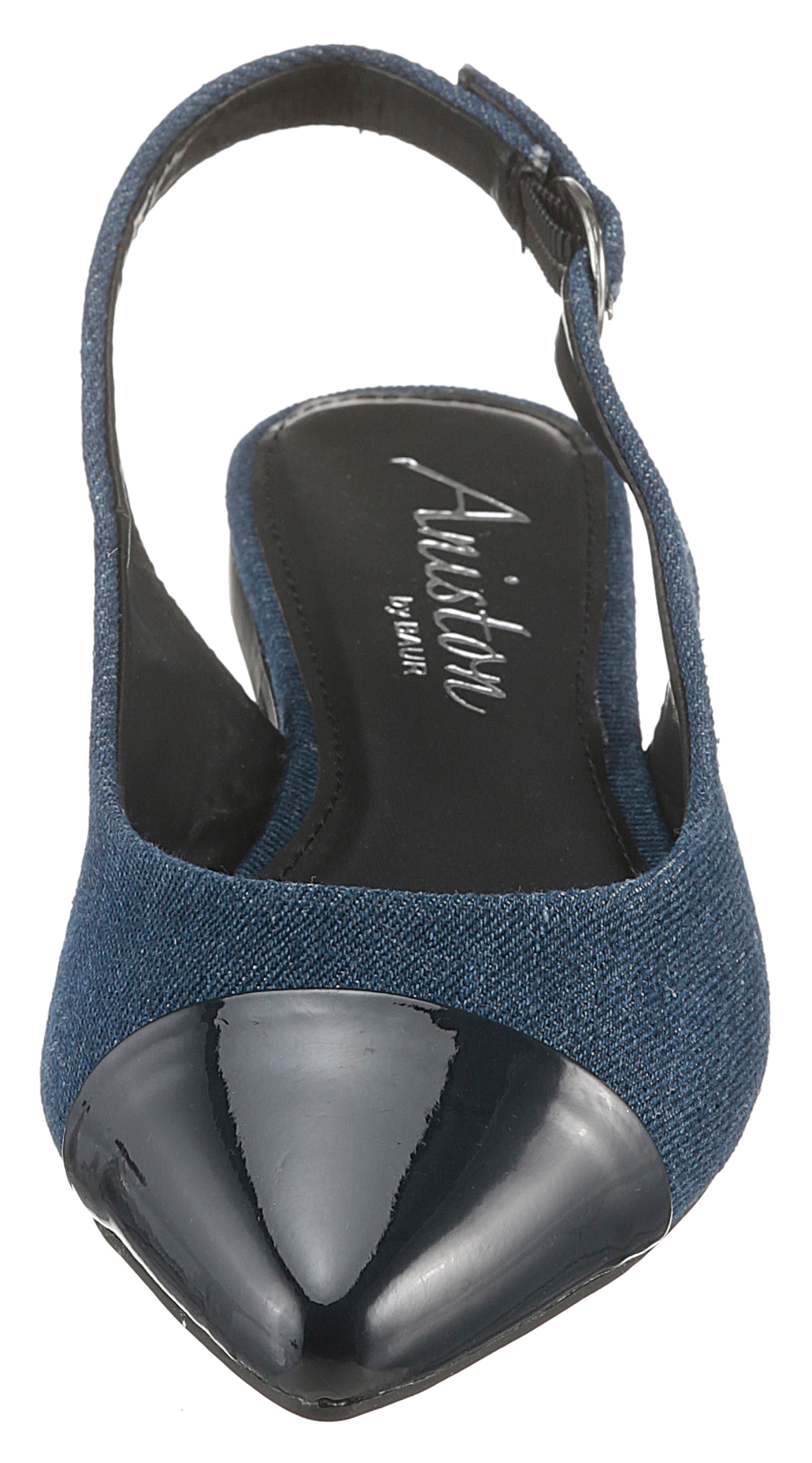 Aniston SHOES Slingpumps  , Flat, Sommerschuh, Lackspitze - in schmaler Form